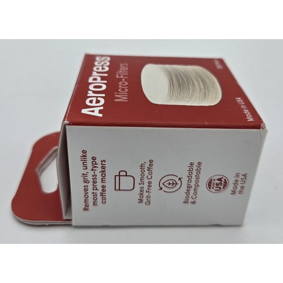 AeroPress Micro Filters Paper 350 Pack Made USA Coffee Makers Biodegradable New - Picture 5 of 7